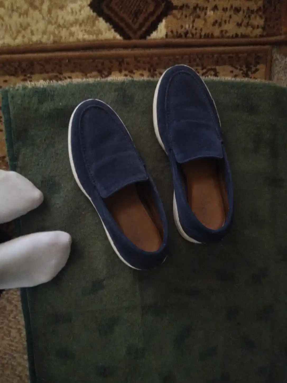 Мужские лоферы Loro Piana на лето и осень, 7 цветов, размеры 40–44