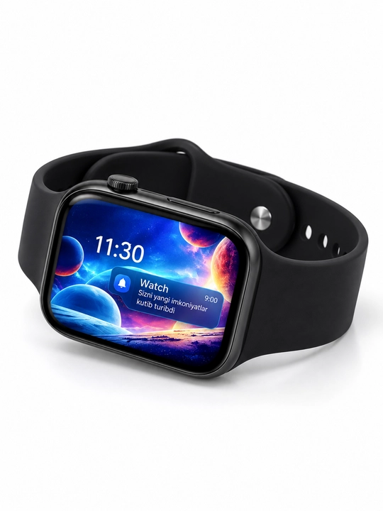 Aqlli soatlar Smart Watch 8 Big T800 Pro Max,Android iPhone uchun, simsiz zaryadlash