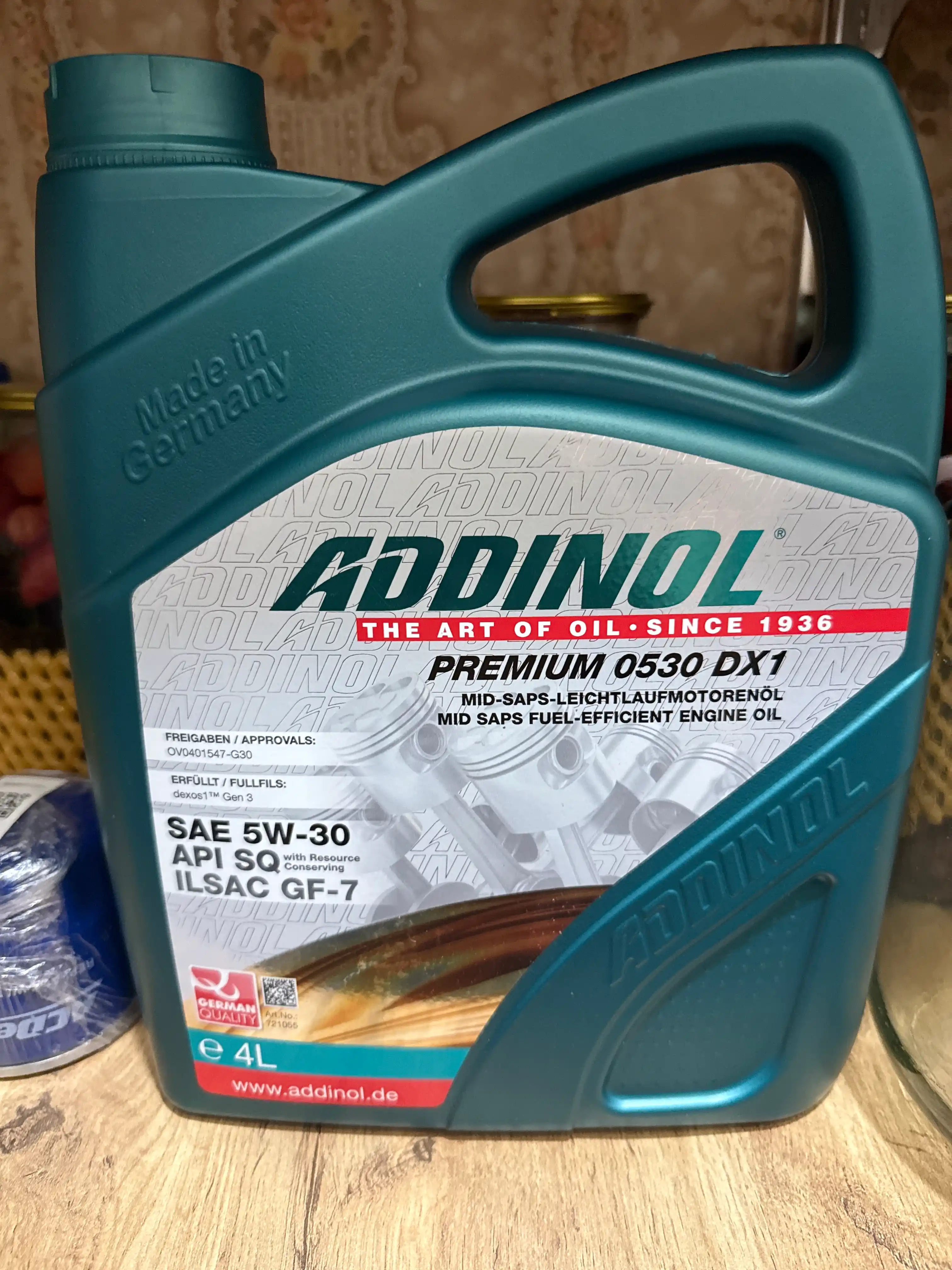 Sintetik motor moyi Addinol Premium 5W-30 Dexos1