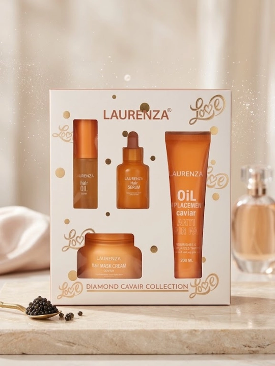 Laurenza Caviar soch parvarishlash kosmetika to'plami - 