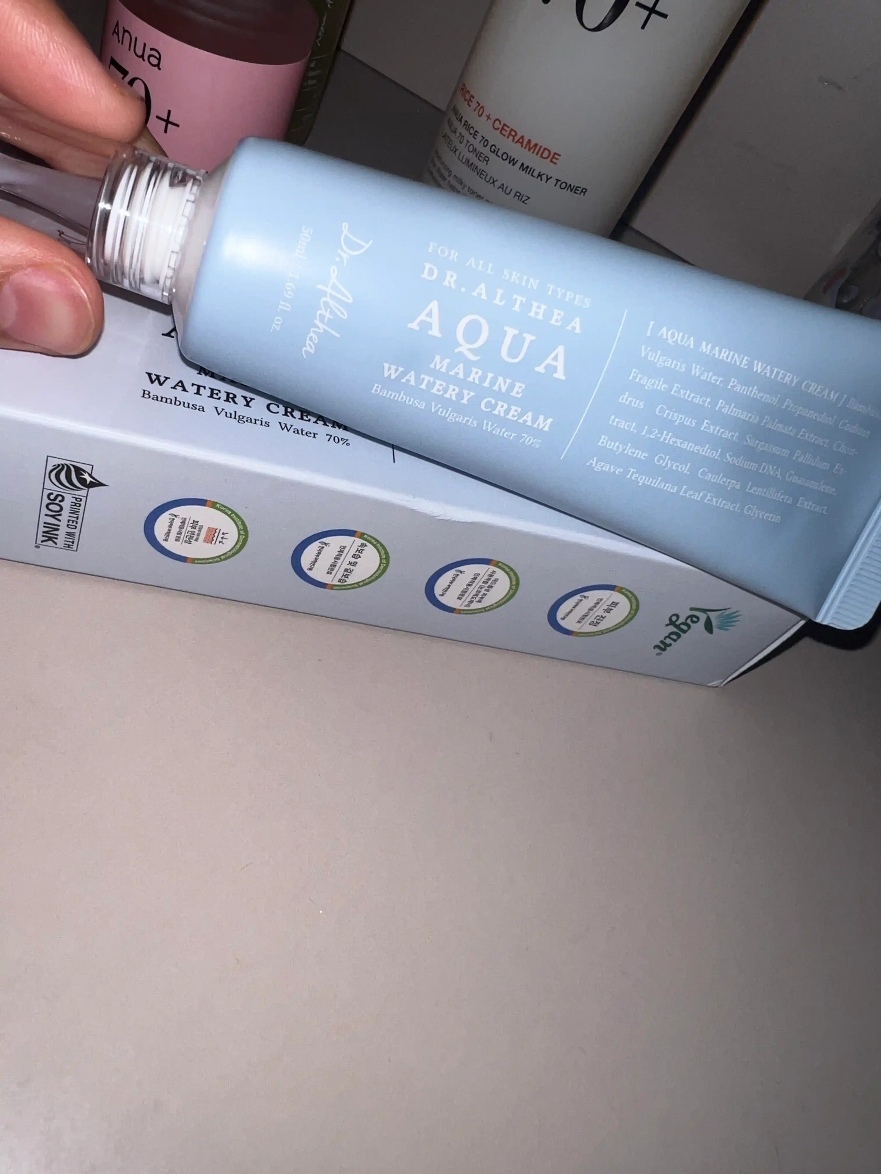 Глубоко увлажняющий крем с бамбуковой водой Dr.Althea Aqua Marine Watery Cream 50 мл