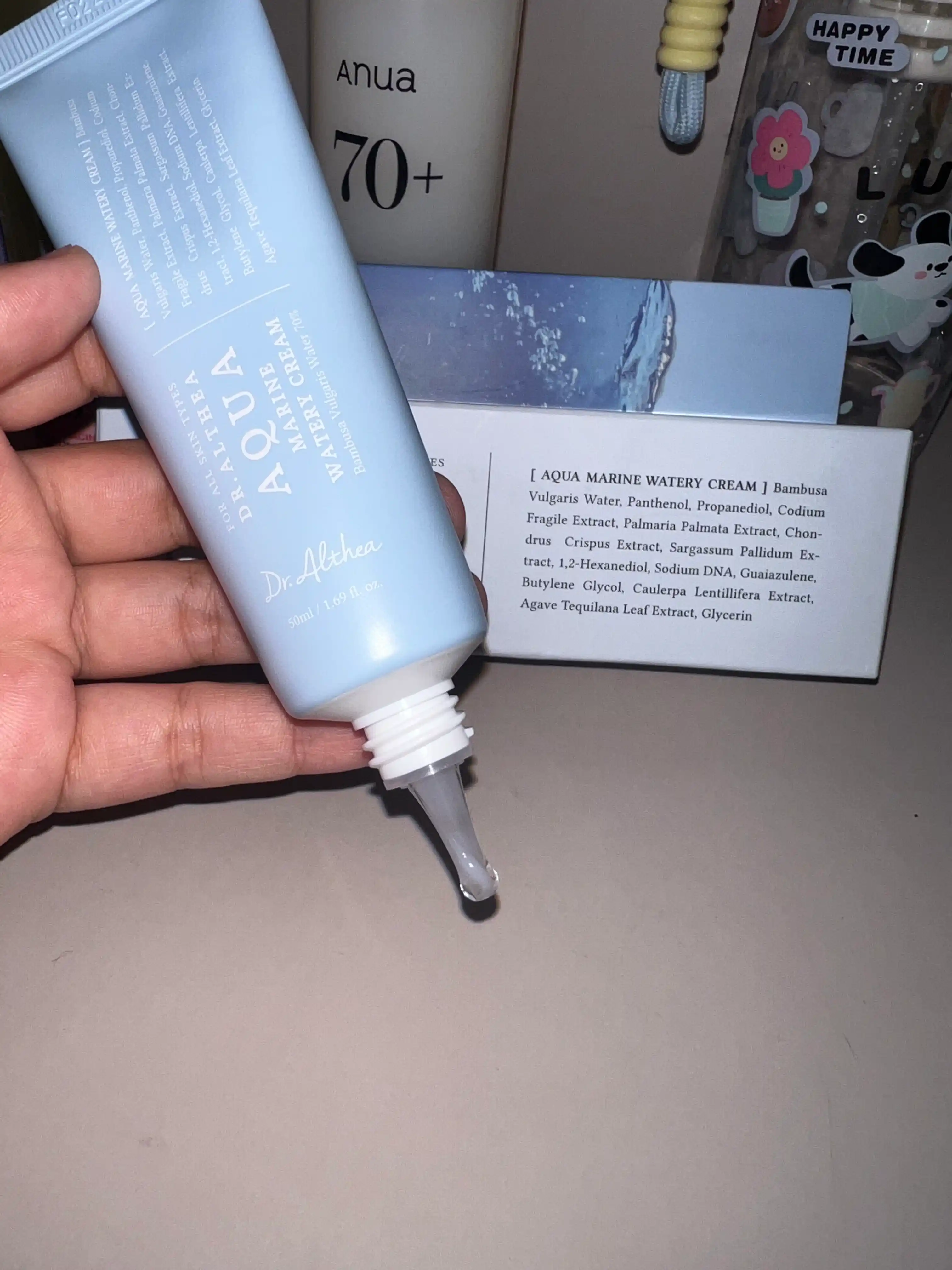 Глубоко увлажняющий крем с бамбуковой водой Dr.Althea Aqua Marine Watery Cream 50 мл