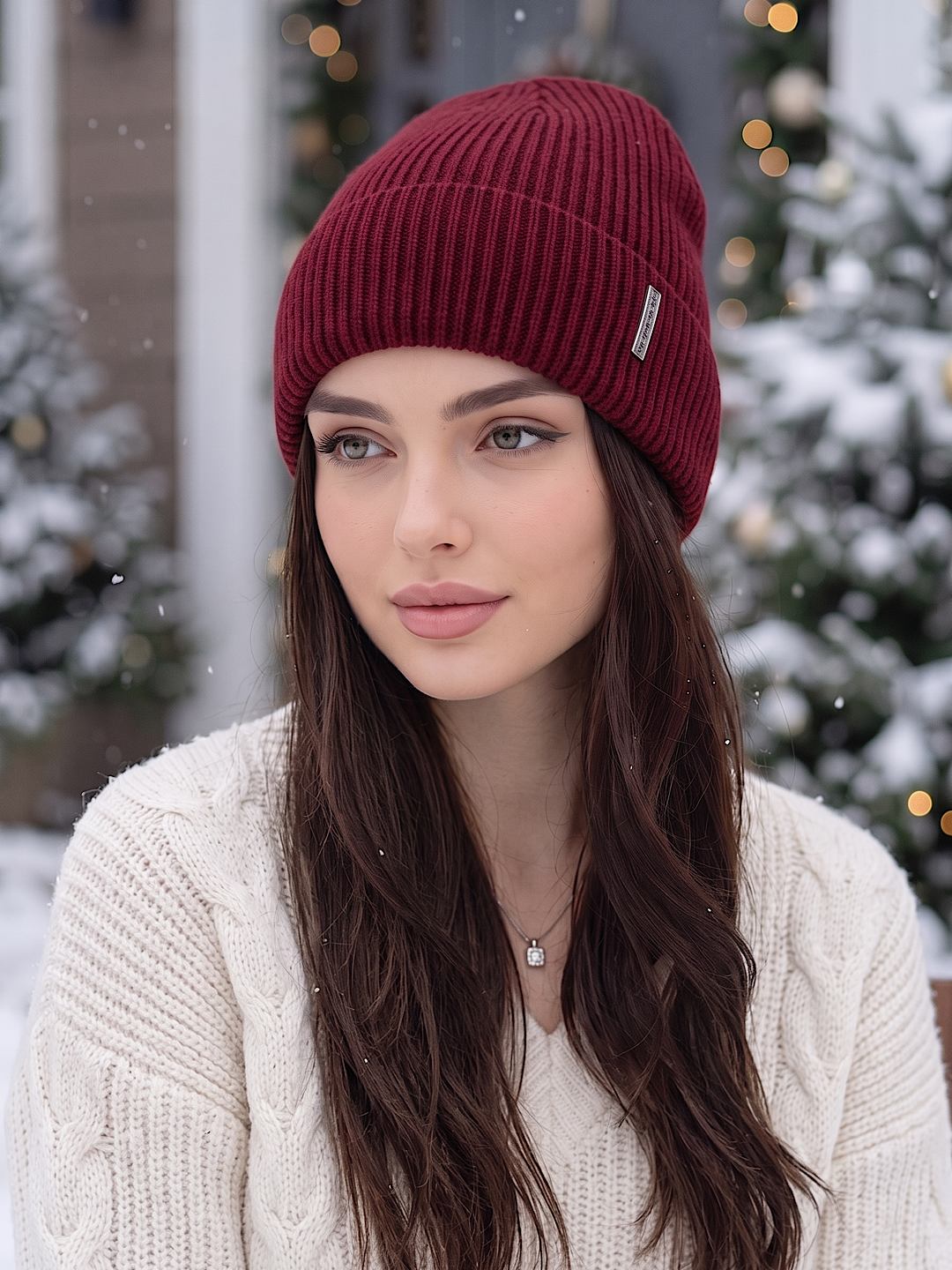 Ayollar bosh kiyimi va qizlar uchun qishki shapka Snowl Liana