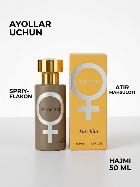 "Lure Him" ​​va "Lure Her" jalb qiluvchi parfyumlangan suv 50 ml