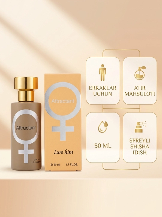 "Lure Him" ​​va "Lure Her" jalb qiluvchi parfyumlangan suv 50 ml