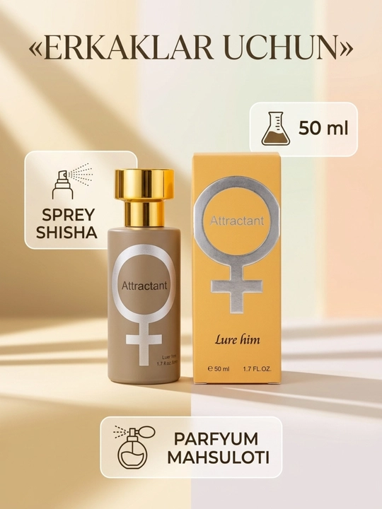 "Lure Him" ​​va "Lure Her" jalb qiluvchi parfyumlangan suv 50 ml