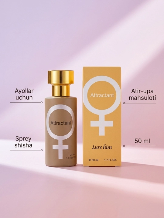 "Lure Him" ​​va "Lure Her" jalb qiluvchi parfyumlangan suv 50 ml