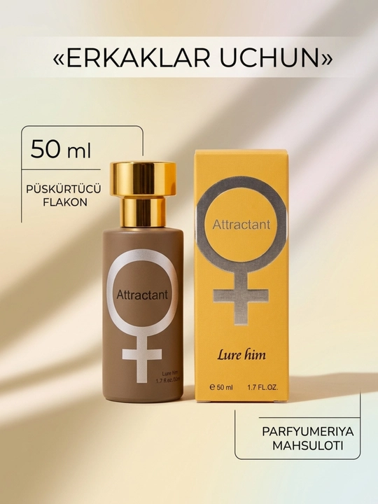"Lure Him" ​​va "Lure Her" jalb qiluvchi parfyumlangan suv 50 ml