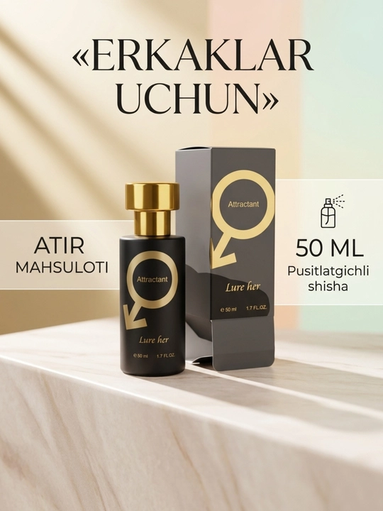 "Lure Him" ​​va "Lure Her" jalb qiluvchi parfyumlangan suv 50 ml