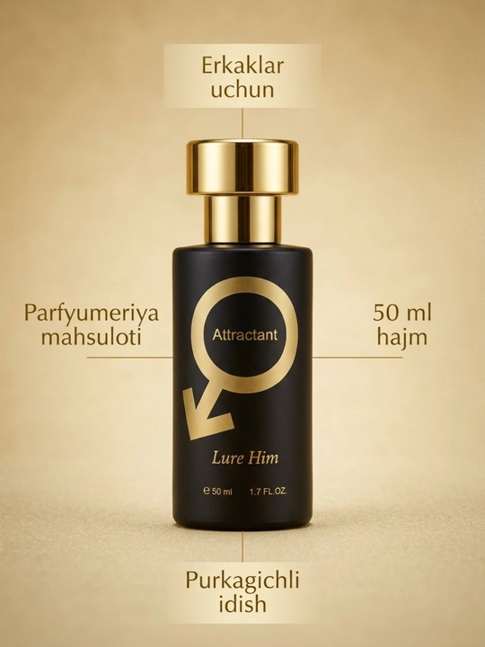 "Lure Him" ​​va "Lure Her" jalb qiluvchi parfyumlangan suv 50 ml