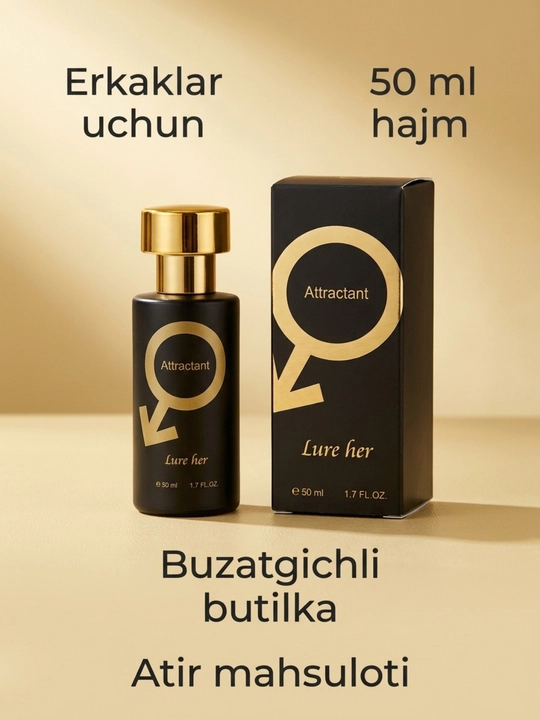 "Lure Him" ​​va "Lure Her" jalb qiluvchi parfyumlangan suv 50 ml