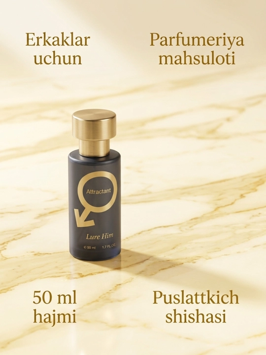 "Lure Him" ​​va "Lure Her" jalb qiluvchi parfyumlangan suv 50 ml
