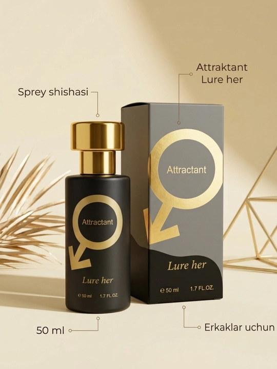 "Lure Him" ​​va "Lure Her" jalb qiluvchi parfyumlangan suv 50 ml