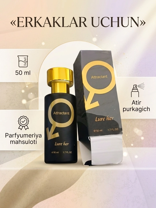 "Lure Him" ​​va "Lure Her" jalb qiluvchi parfyumlangan suv 50 ml