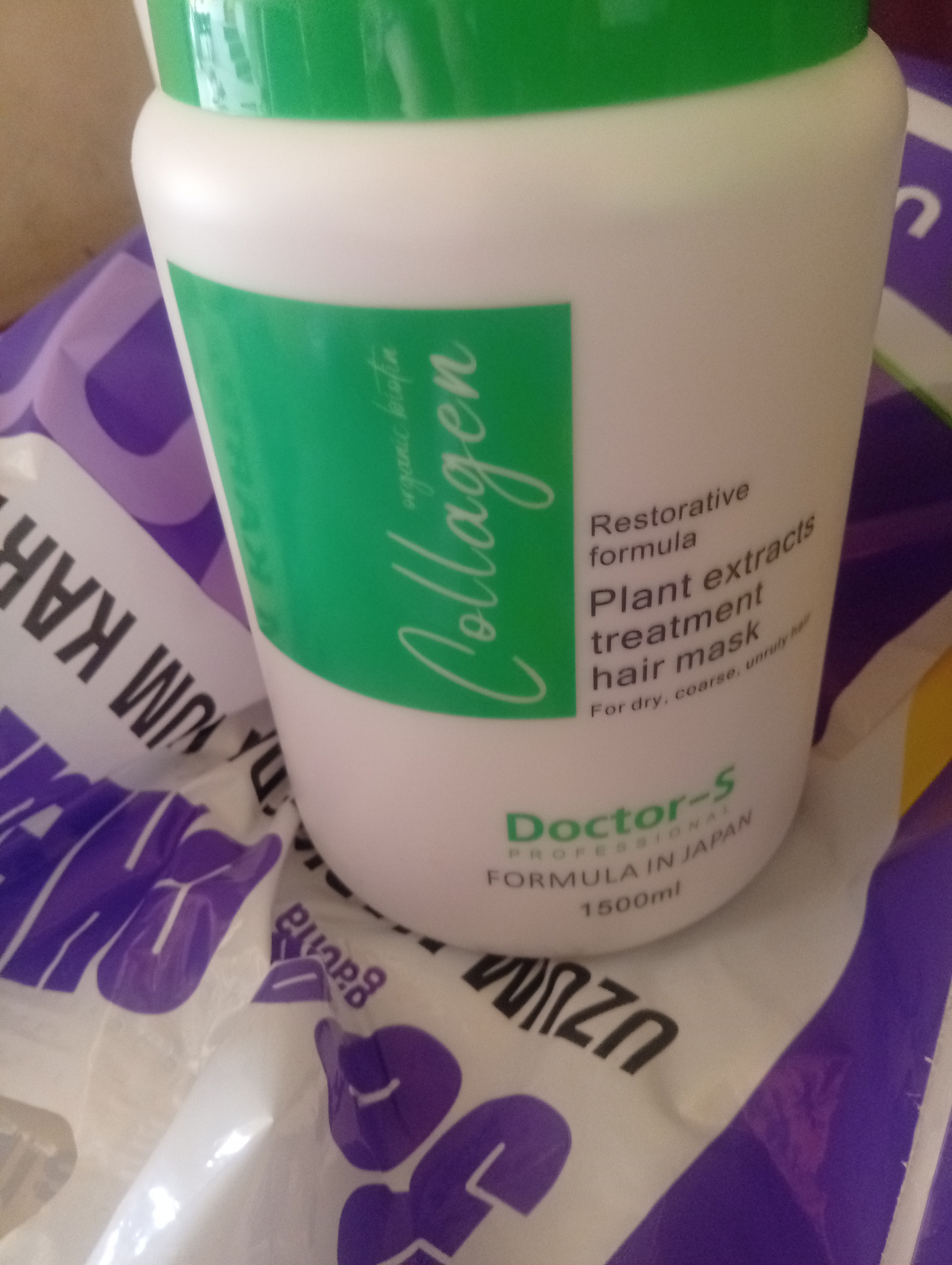 Soch uchun Collagen balzam Yaponiya formulasi 1500ML