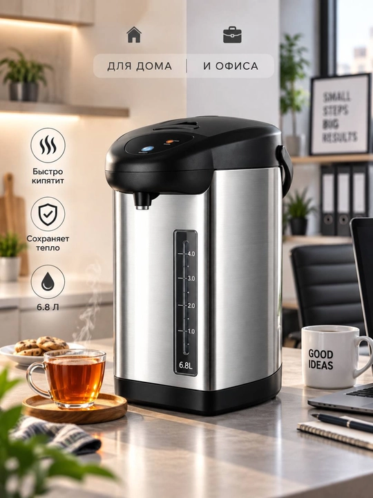 ARSHIA AR-68 Termopot 6,8 L, elektr choynak - 