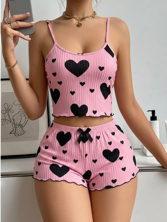 Pijama, ayollar uchun pijama, mayka shortik, kuzgi pijamalar, uy kiyimi, tungi kiyim - 