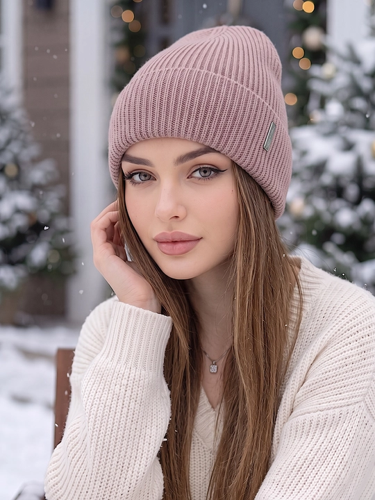 Ayollar bosh kiyimi va qizlar uchun qishki shapka Snowl Liana