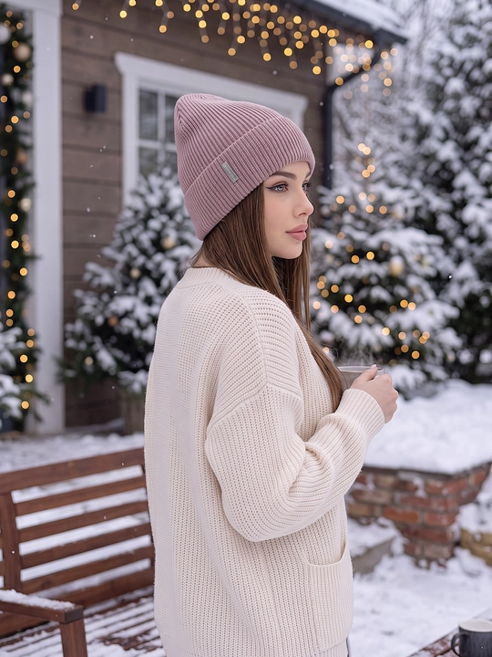 Ayollar bosh kiyimi va qizlar uchun qishki shapka Snowl Liana