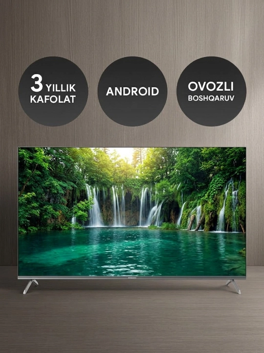 Телевизор | Premier 43PRM770FSV FHD | Smart Voice