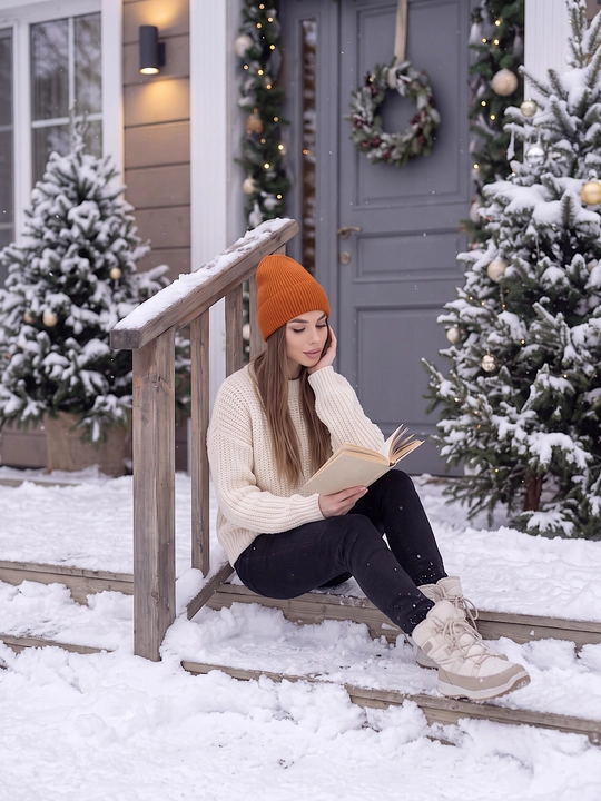 Ayollar bosh kiyimi va qizlar uchun qishki shapka Snowl Liana