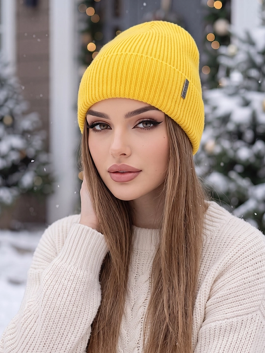 Ayollar bosh kiyimi va qizlar uchun qishki shapka Snowl Liana
