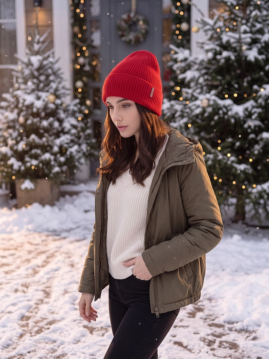 Ayollar bosh kiyimi va qizlar uchun qishki shapka Snowl Liana