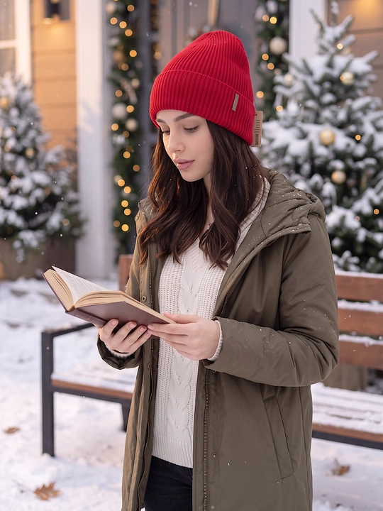 Ayollar bosh kiyimi va qizlar uchun qishki shapka Snowl Liana