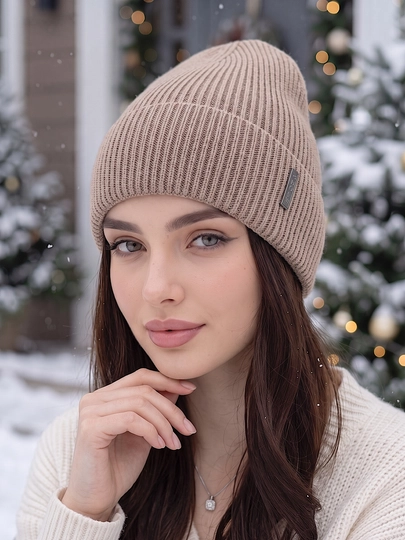 Ayollar bosh kiyimi va qizlar uchun qishki shapka Snowl Liana