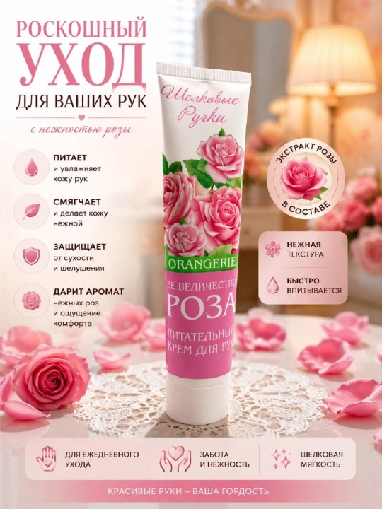 Qo'l kremlari Klin-Cosmetika yoqimli hidli oziqlantiruvchi va namlovchi 125 g - 