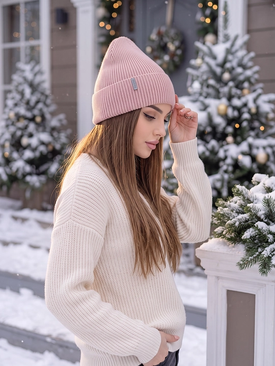Ayollar bosh kiyimi va qizlar uchun qishki shapka Snowl Liana