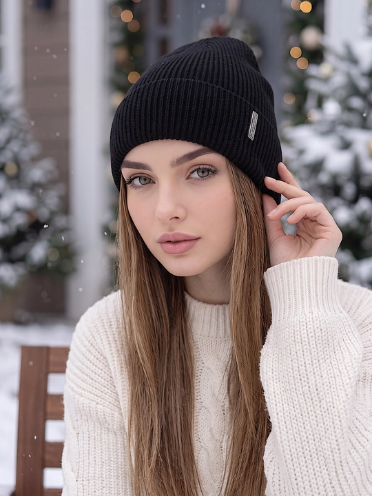 Ayollar bosh kiyimi va qizlar uchun qishki shapka Snowl Liana