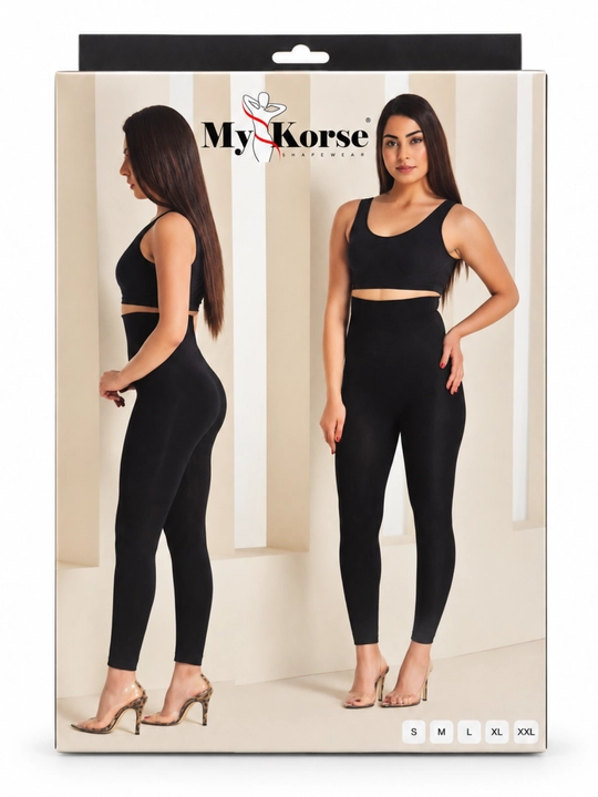 MyKorse Slimmer Leggings SLS5030 ayollar uchun yuqori belli korse-tayt, S–XXL - 