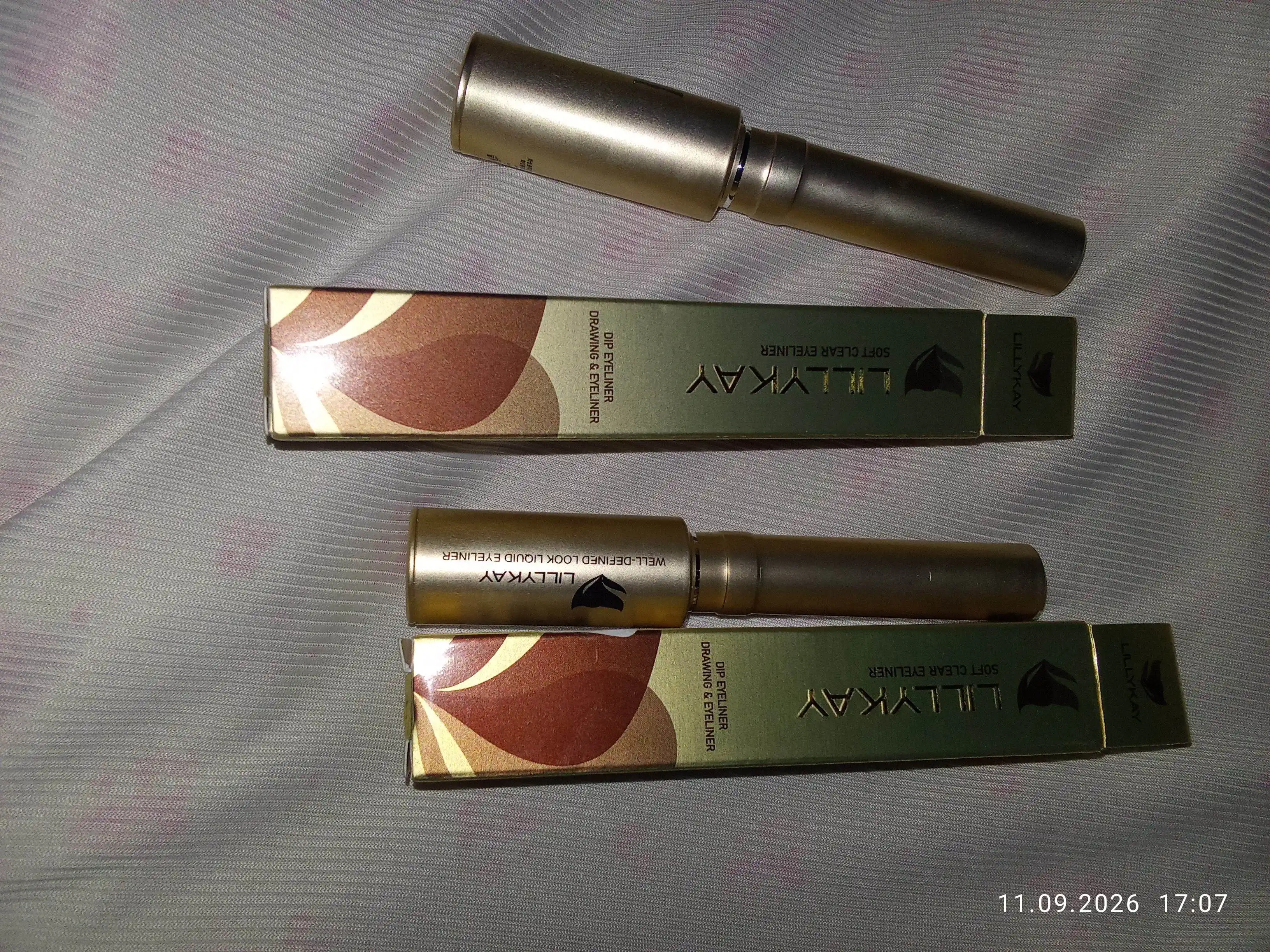 Туш для ресниц Lillykay SuperCurling Mascara Gold/Red – объем и изгиб