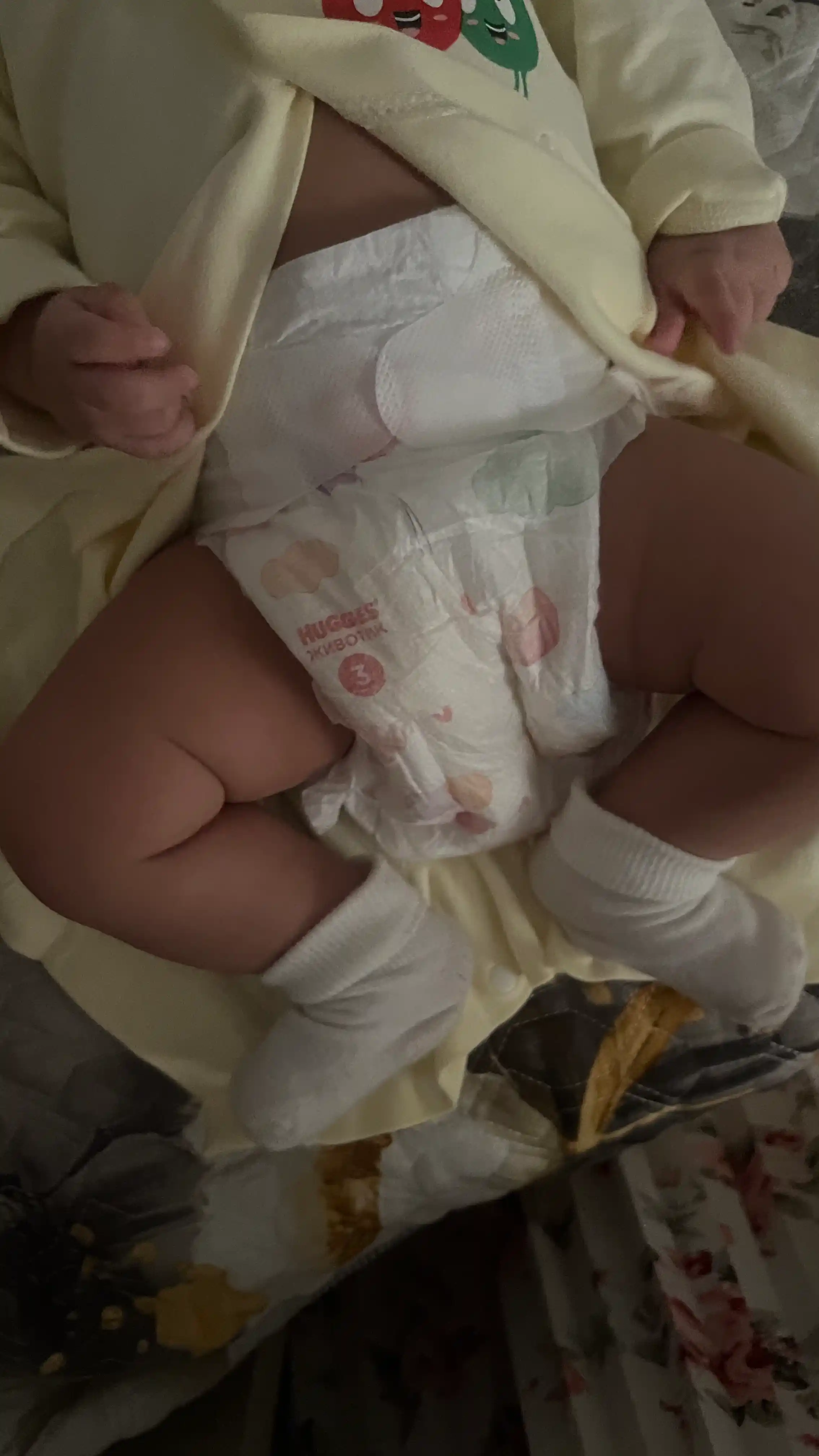 Подгузники для девочек Huggies Ultra Comfort размер 3, 5-9 кг, 56 шт
