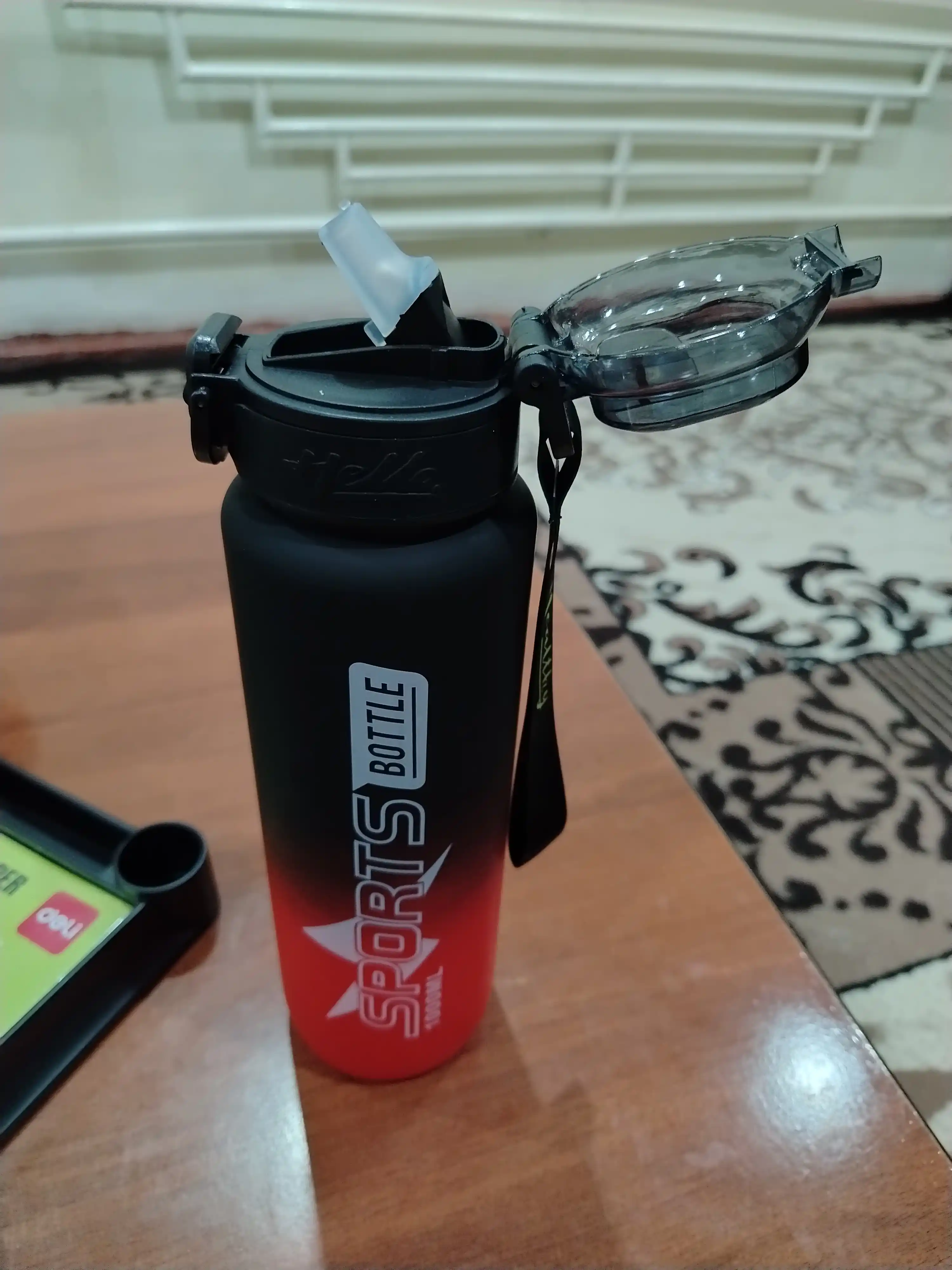 Suv idish, sheyker, fitnes uchun mo'ljallangan sport suv idishi, butilkalar,  1000 ml
