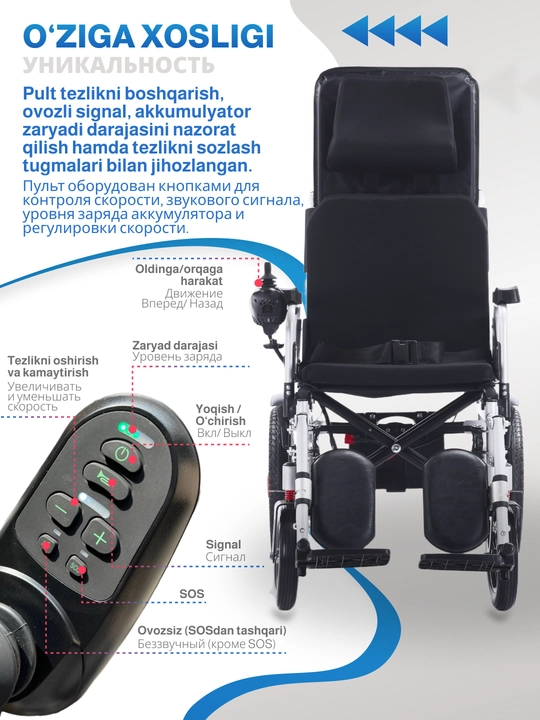 Nogironlar aravachasi, elektr