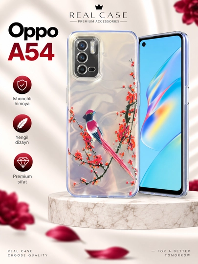 Oppo A54 smartfoni uchun gʻilof - 