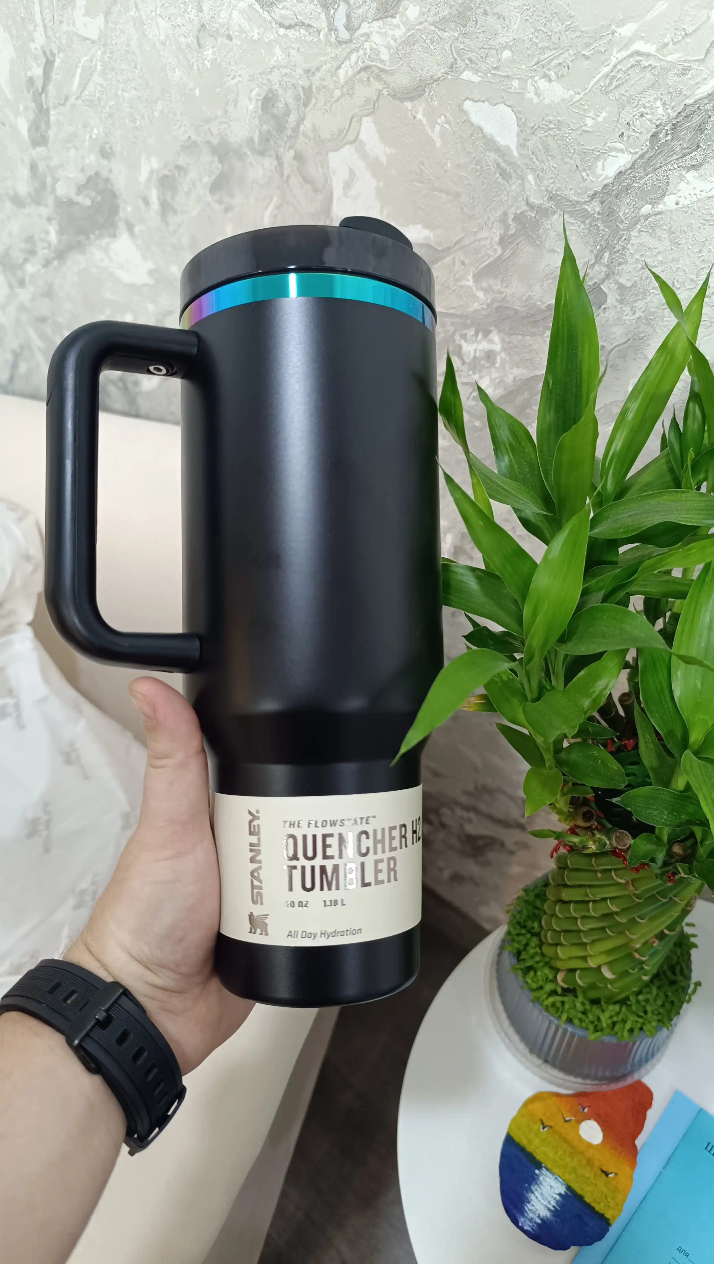 Термокружка Stanley, термос, стакан для воды, 1100 ml