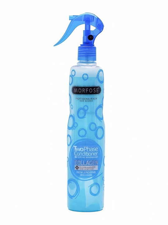 Ikki fazali yuvilmaydigan soch sprey konditsioneri MORFOSE 400 ml