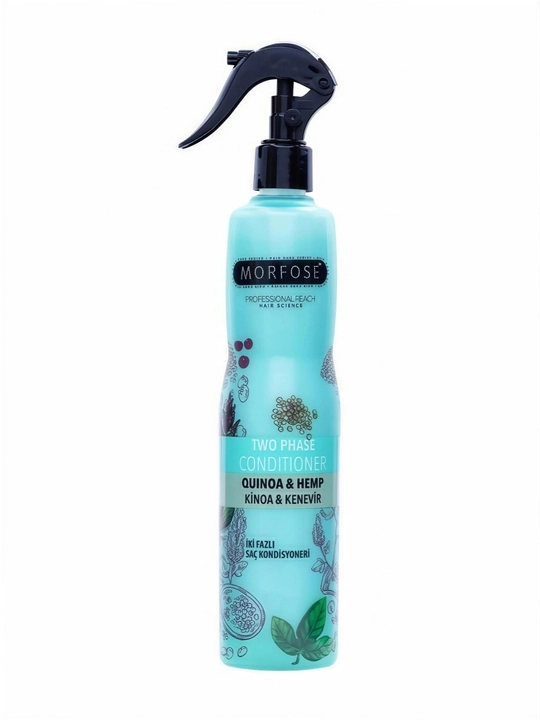Ikki fazali yuvilmaydigan soch sprey konditsioneri MORFOSE 400 ml