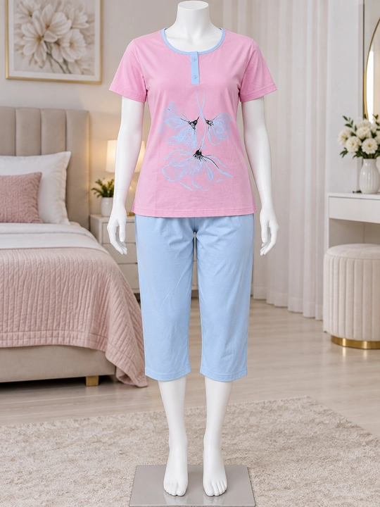 Ayollar pijamasi, uy kostyumi, tungi kiyim, qisqa yengli uy kiyimi, pijama komplekti