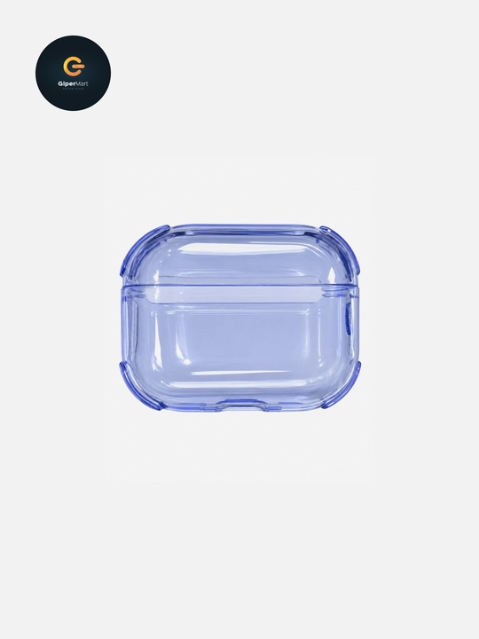 Чехлы для наушников AirPods Pro 3, AirPods 4 Eggshell силиконовый прозрачный с карабином