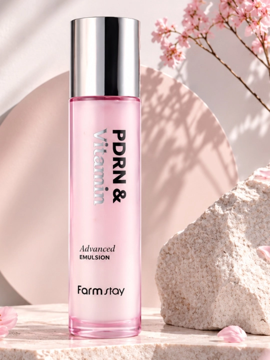 FARMSTAY PDRN va vitaminli namlantiruvchi yuz emulsiyasi