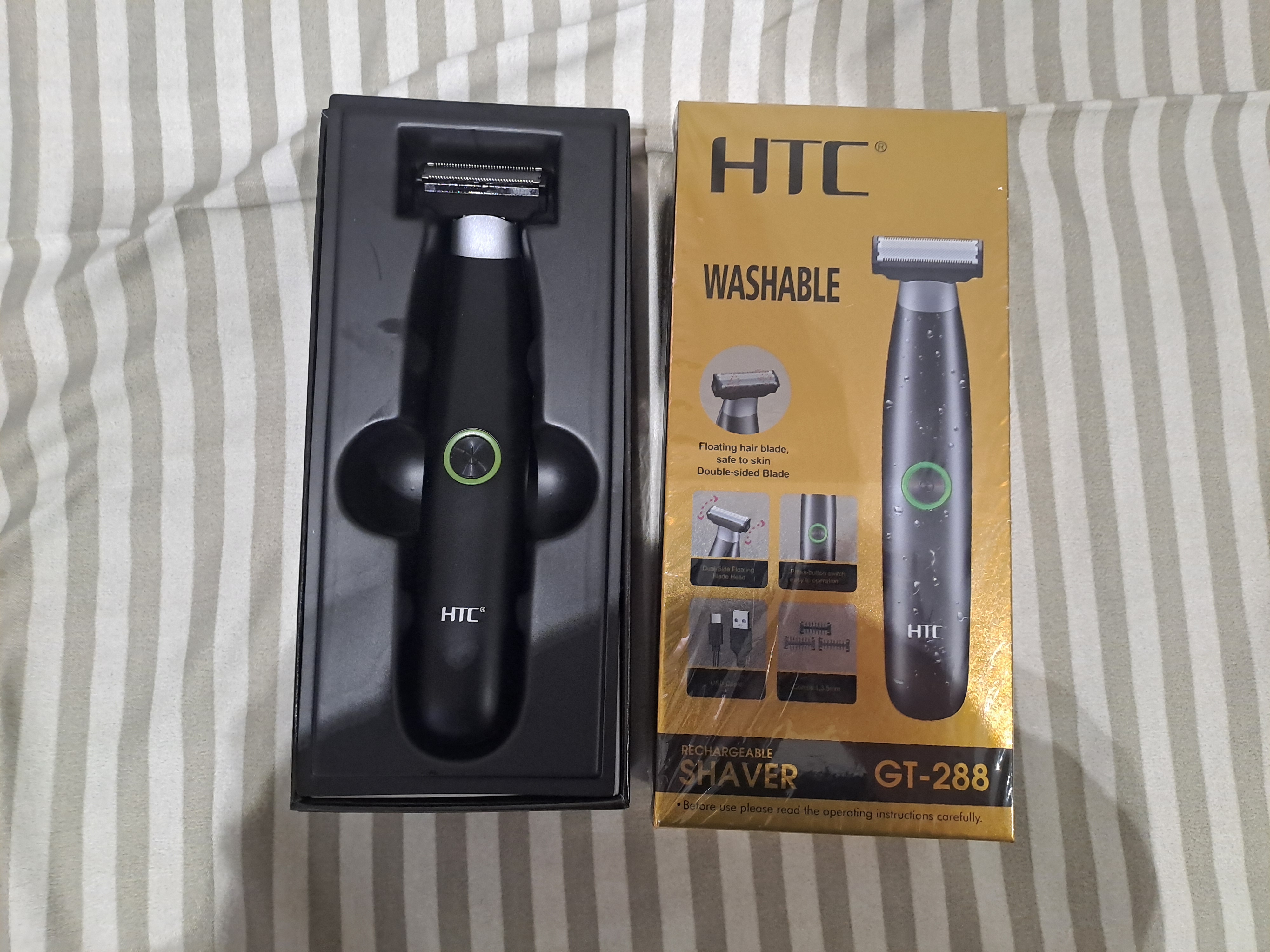 Trimmer HTC One Blade, soqol va tana uchun trimmer va epilator