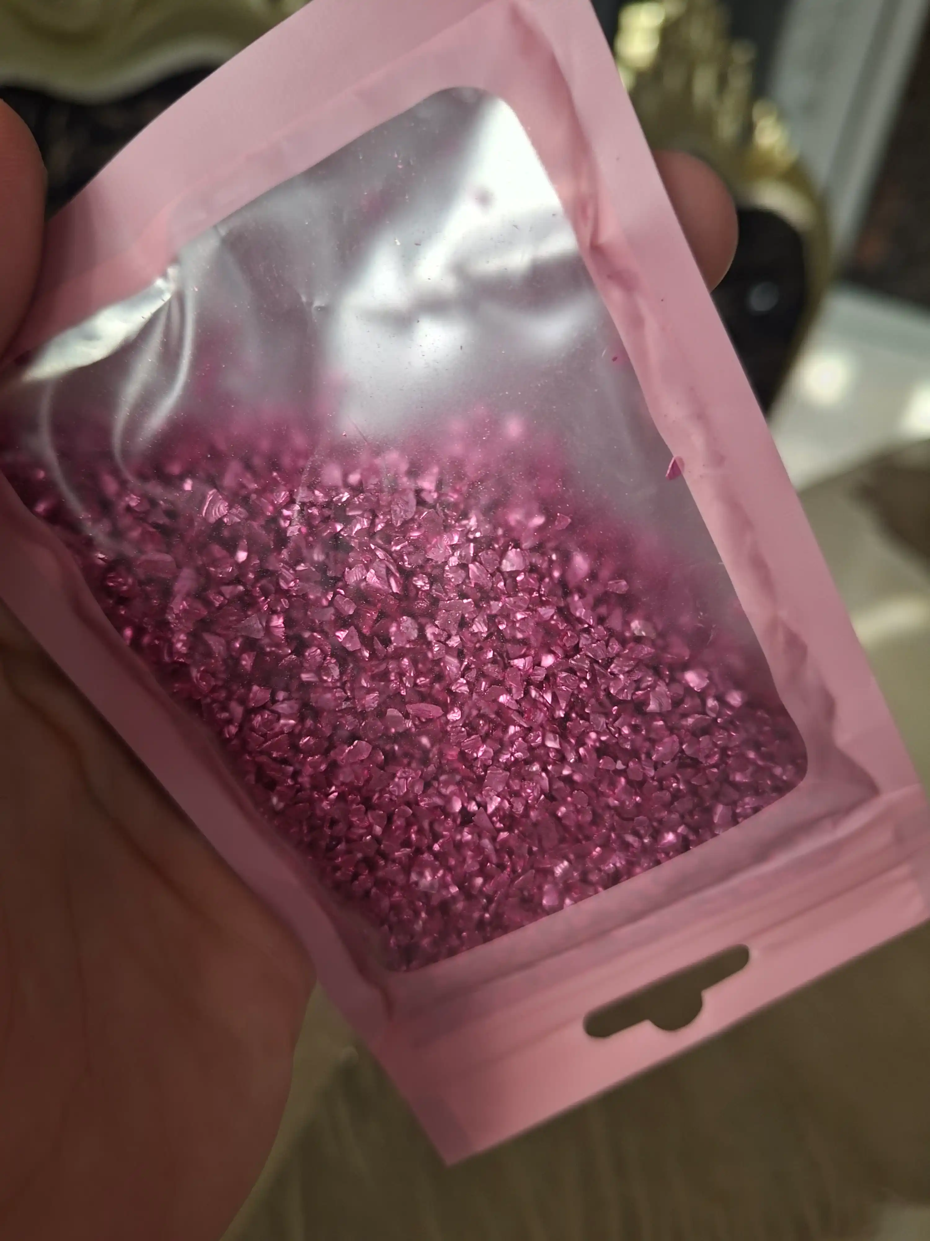Gips uchun, epoksi smolasi uchun shisha toshlar, dekorativ toshlar, 50 gr