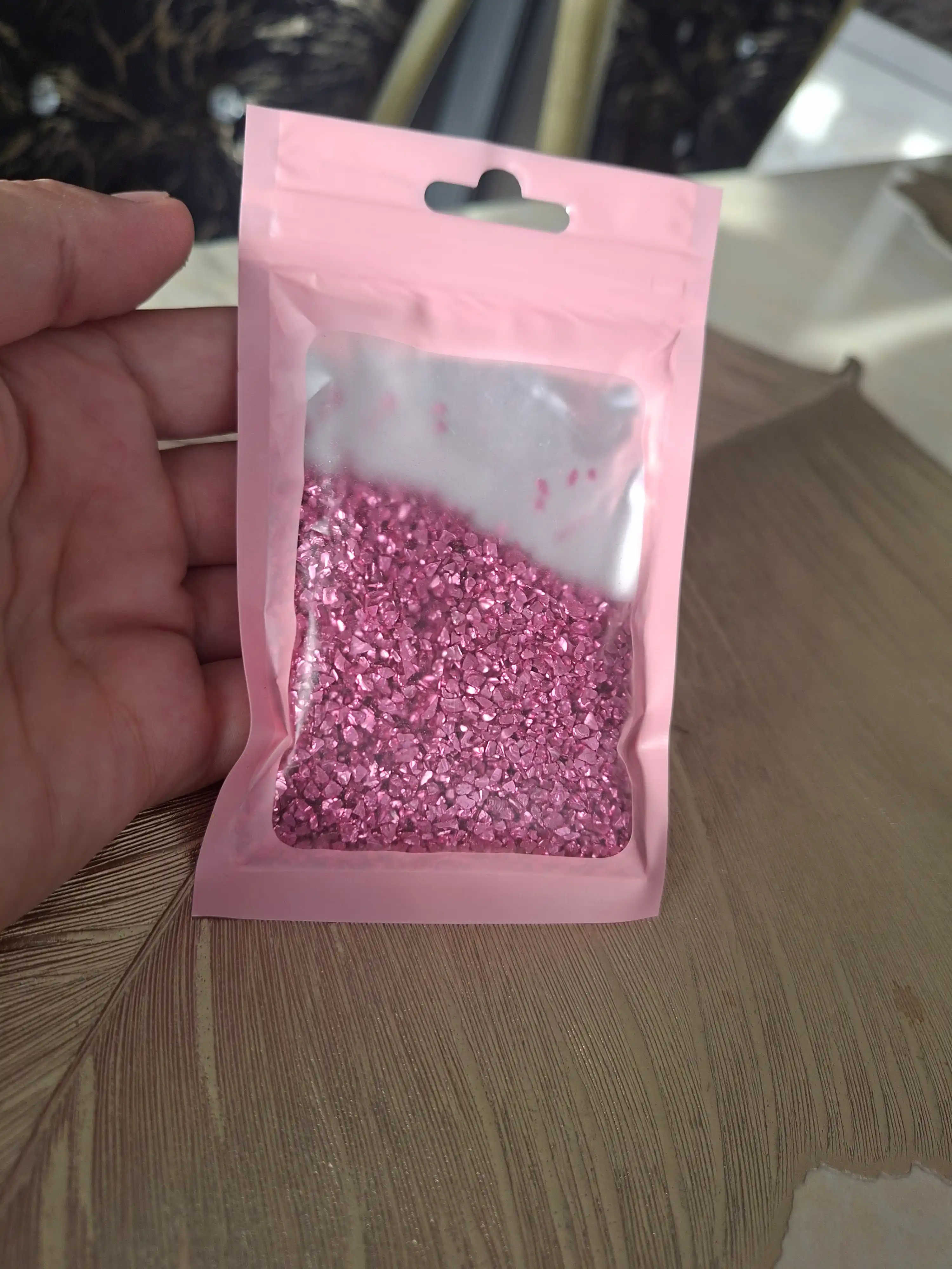 Gips uchun, epoksi smolasi uchun shisha toshlar, dekorativ toshlar, 50 gr