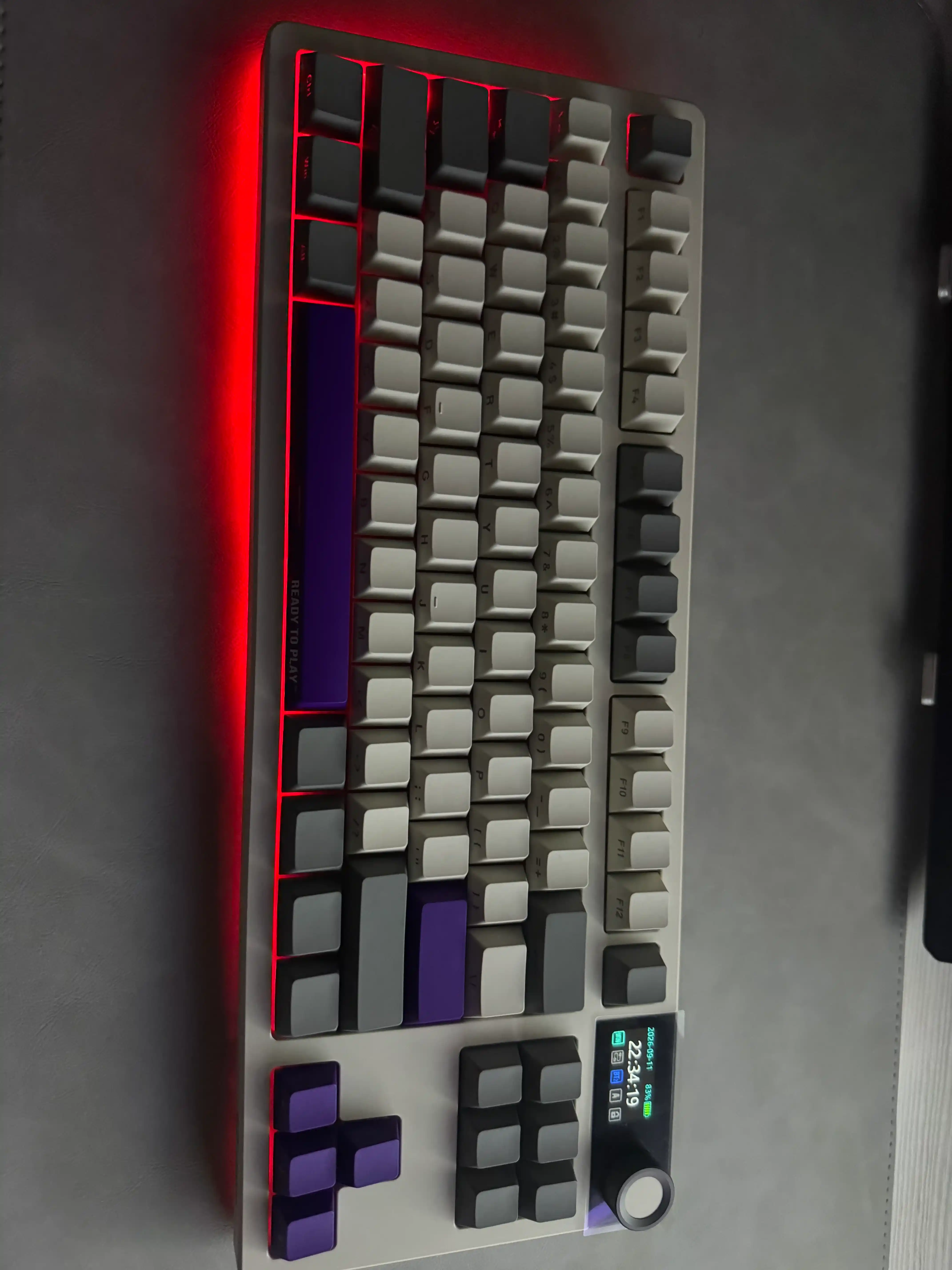 Gaming mexanik klaviatura Lorgar KBP70TKLW, ENG, RGB yoritgichli bilan