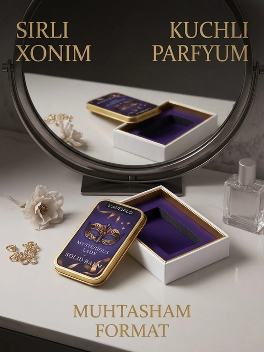 Qattiq atir L’APÉIALO Mysterious 2 xil variant