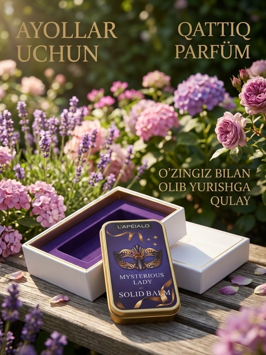 Qattiq atir L’APÉIALO Mysterious 2 xil variant